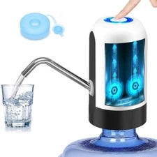 Water Bottle Pump 5 Gallon Water Bottle Dispenser Usb Charging Automatic Drinkin