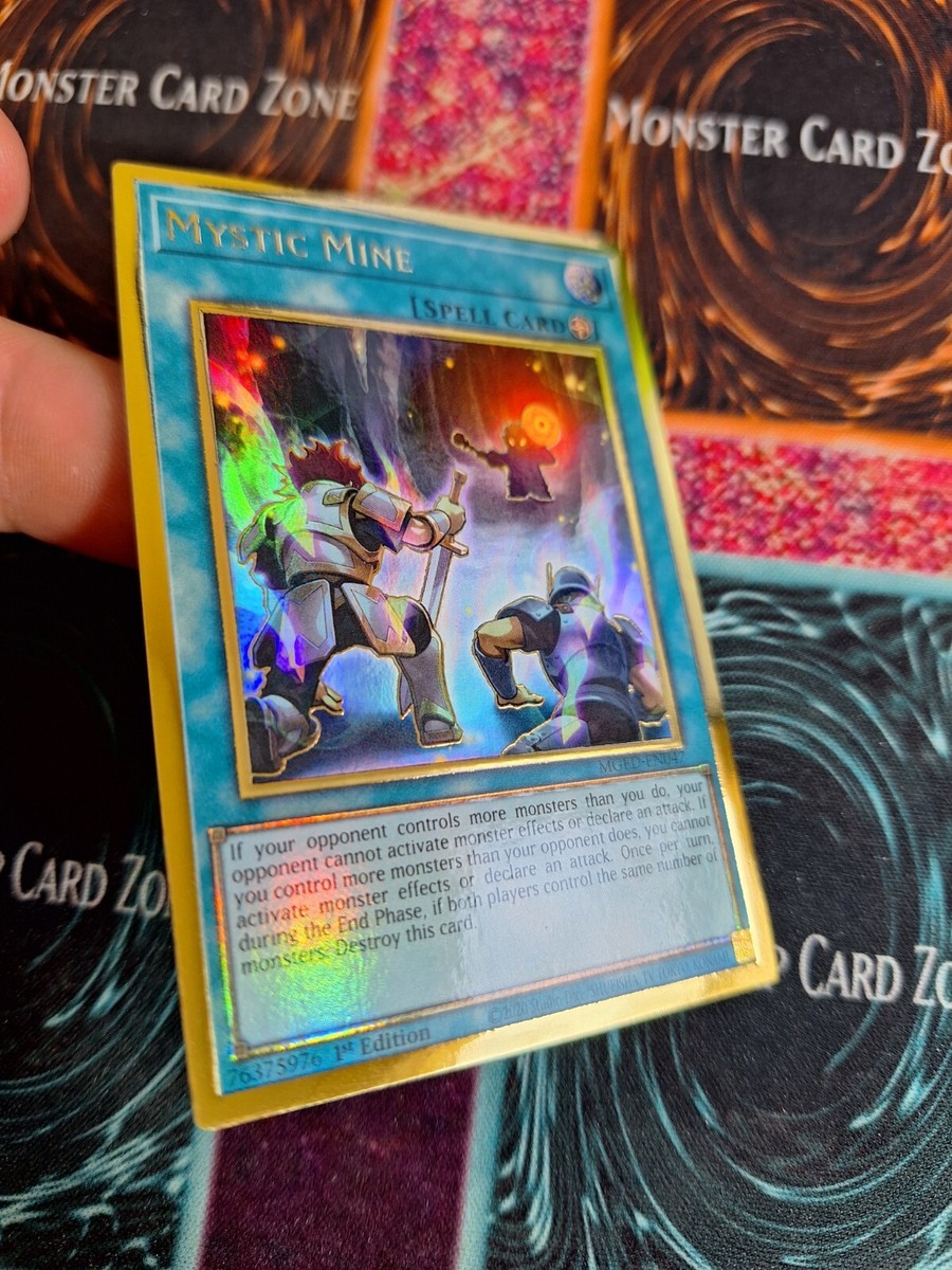 mystic mine deck yugioh - MGED-EN047 - Premium Gold Rare Once per turn Most Annoying Yugioh Cards: 10