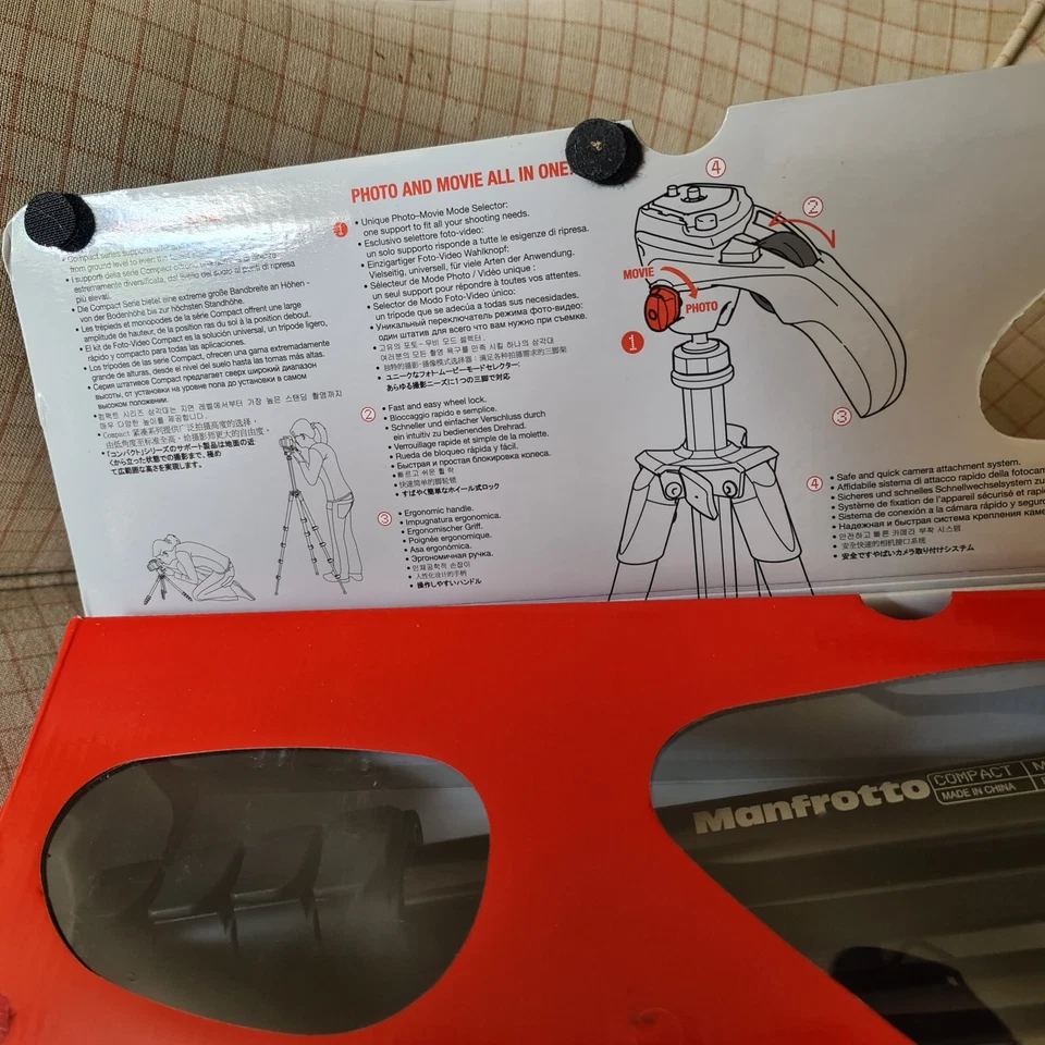 MANFROTTO compact photo-movie kit Black MKC3 HO1 - image 3 of 4