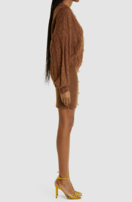 tala knit dress Sleeveless Contrast Ribbed Knit Maxi Dress - Buttermilk And Black