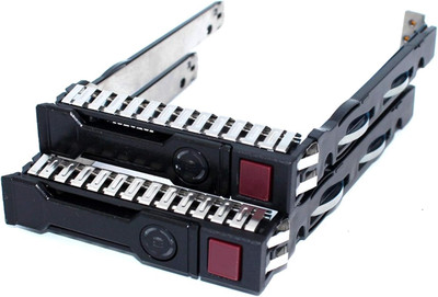 Lot of 2Pcs 2.5'' SFF SAS SATA SSD Hard Drive Carrier Tray Caddy 651687-001 65169