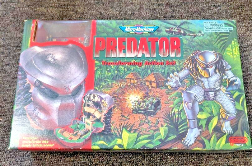 Micro Machines プレデター・トランスフォーミング　アクションセット Micromachines Predator Transforming Action Set Vintage Unopened