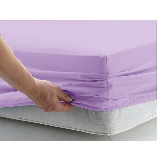 1000TC Ideal Egyptian Cotton Duvet Collection Select Size & Pattern Lavender - Picture 10 of 22