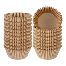 300Pcs Caperci Odorless Standard Cupcake Liners for Baking Greaseproof Paper