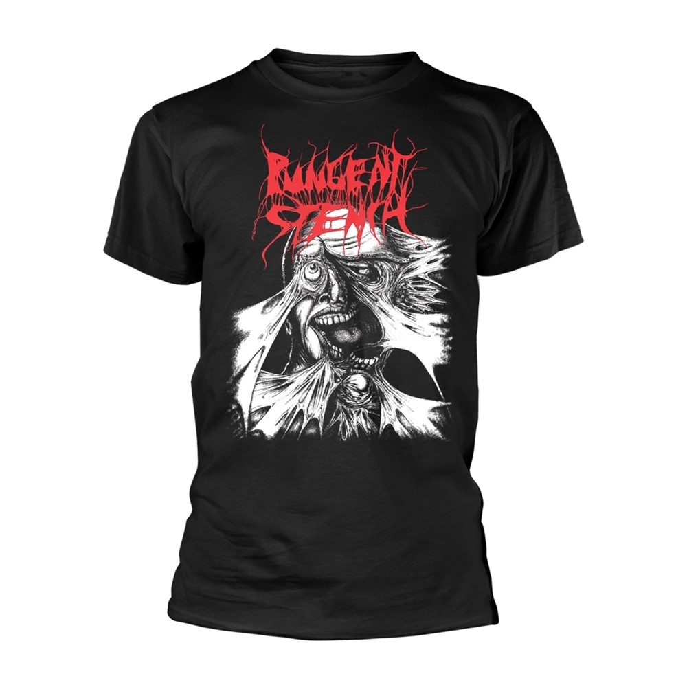 PUNGENT STENCH - FIRST RECORDINGS BLACK T-Shirt, Front - Back Print XX-Large