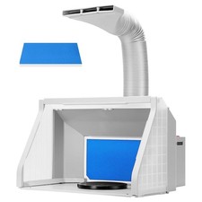 Vivohome Extra Large Dual Fan Lighted Portable Hobby Airbrush Spray Booth Vivohome Extra Large Dual Fan Lighted Portable Hobby Airbrush Spray Booth