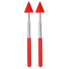 2 x Telescopic Teachers Pointer Arrow Teacher Pointer Stick 27 Inch Red