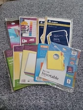 Assorted~Ready Index Dividers/Mixed Lot Of 9. New