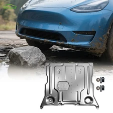 Metal Skid Plate For Tesla model y 2020-2024 Engine Splash Shield Heavy Duty