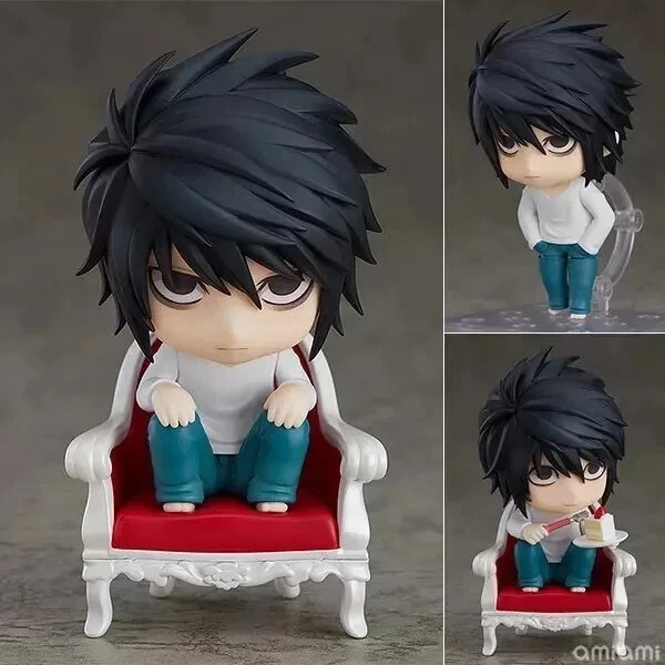 Anime Death Note L Lawliet Nendoroid 1200 PVC Statue Toy Model Hot