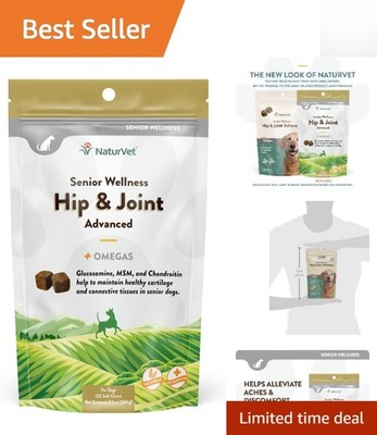 Senior Wellness Hip & Joint Soft Chews - Supports Healthy Mobility for Dogs