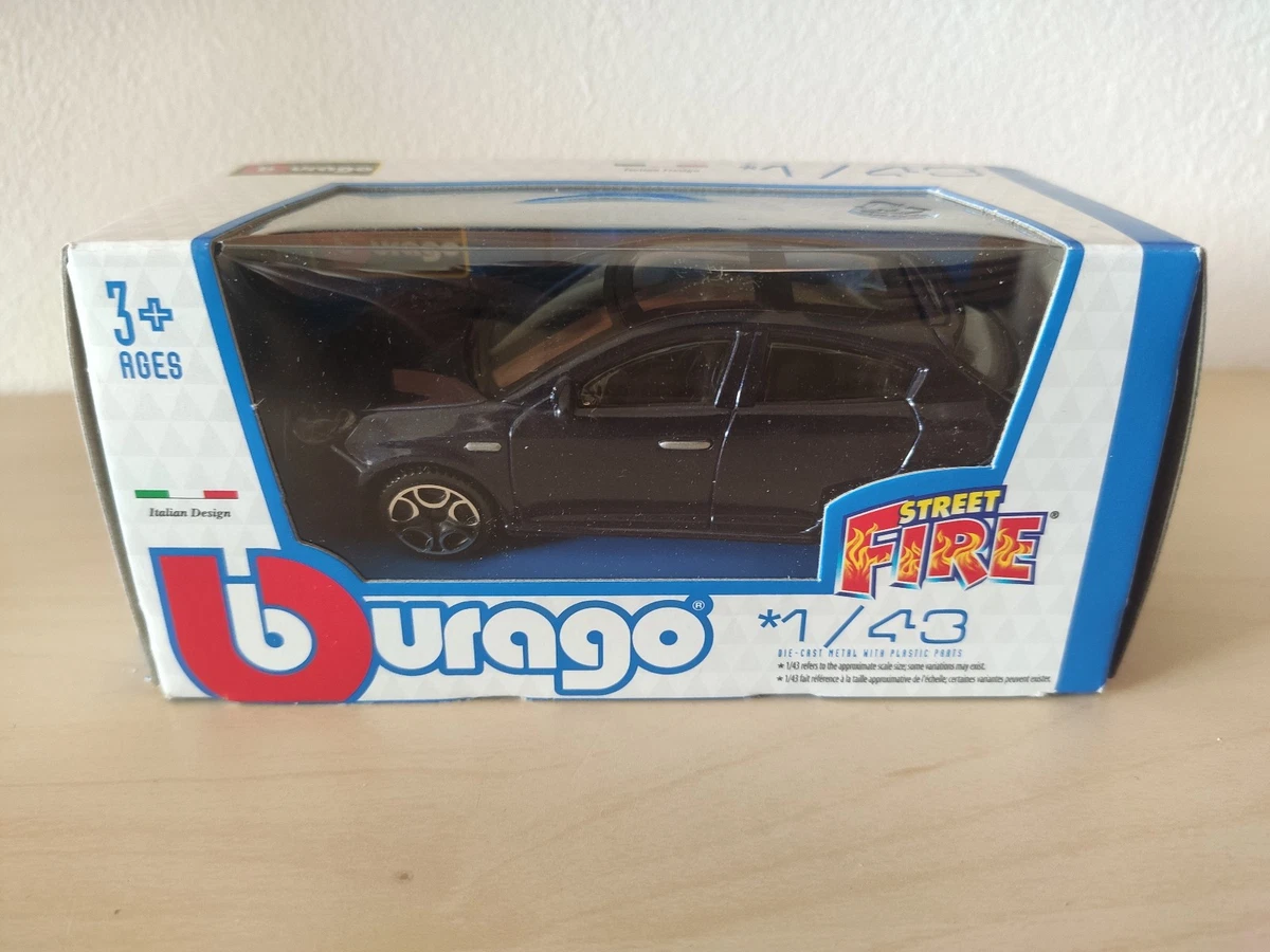 BBurago Alfa Romeo Giulietta 2010 1:43 - Modellino Pressofuso Blu Street Fire