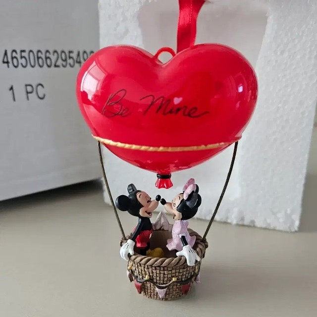 Disney Mickey & Minnie 'Be Mine' Ornament Unopened