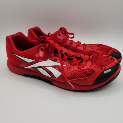 Reebok Crossfit Red Duragrip Training Sneaker 023501 Mens US 11 - Used See Desc