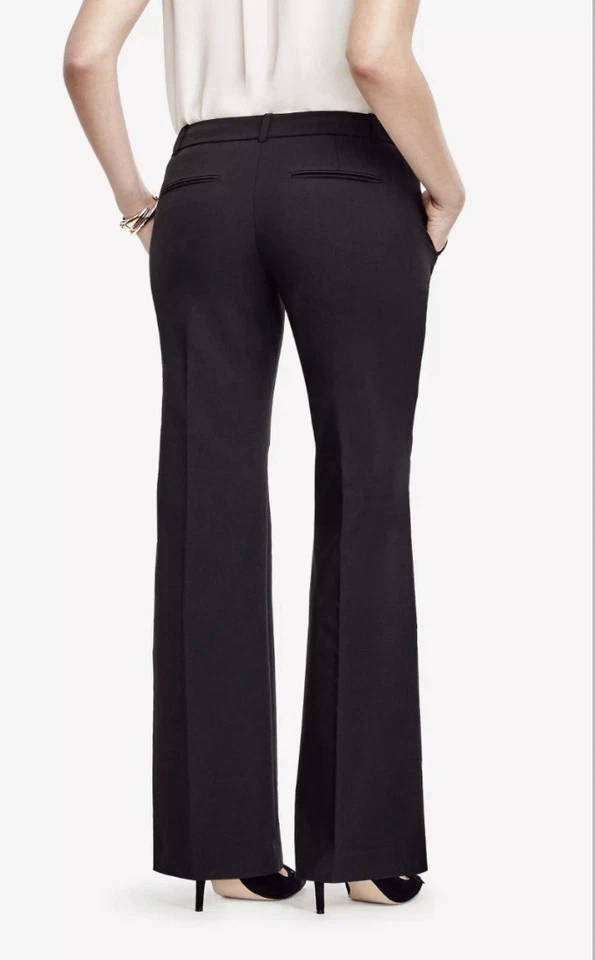 Pantalones Pantalones Ann Taylor LOFT Julie Nuevos con Etiquetas Curvilíneos Trabajo Carrera Vestido Pantalones Talla 14 Foto 2 de 4