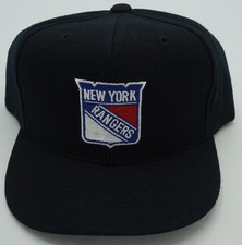 NHL New York Rangers Twins Enterprise Youth Adjustable Fit Snap Back Cap New