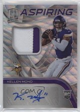 2021 Panini Spectra Aspiring Wave Prizm 16/25 Kellen Mond Patch Auto 0l8y