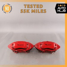 Maserati Quattroporte Front Left Right Brake Caliper Calipers Set Red Oem 55k