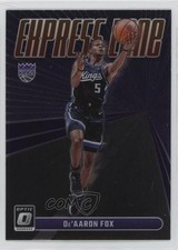 2023-24 Panini Donruss Optic Express Lane De'Aaron Fox #16 5a7