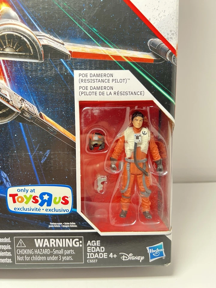 Star Wars Poe Dameron X-Wing Fighter MISB Toys R Us Exclusive - Изображение 4 из 4