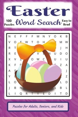 Easter Word Search Book: Fun & Relaxing Springtime Puzzles for Kids, Teens, Adul