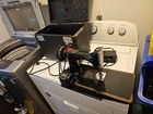 Vintage Singer Black Featherweight Model 221 Portable Sewing Machine — photo 1