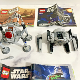 Incomplete Lego Set 7956, 75077, And 75031 With Instructions