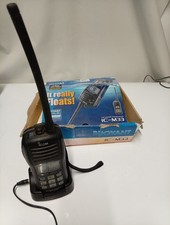ICOM IC-M33 Buoyant VHF Marine Radio Transceiver + Charger Untested