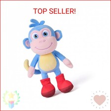 Dora Official Boots Plush Doll, Educational Toys, Plush Toys, Stuffed Monkey for