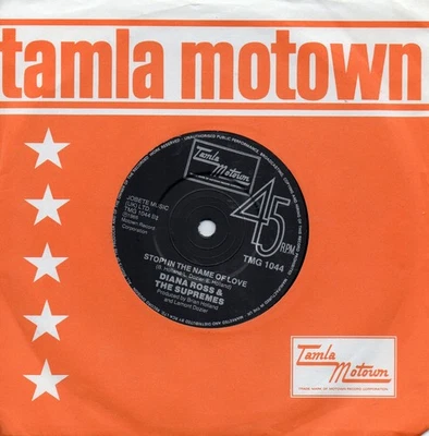 DIANA ROSS & THE SUPREMES  STOP! IN THE NAME OF LOVE /  BABY LOVE   UK TMG  1044 - Image 1 of 2