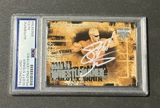 SCOTT STEINER 2004 FLEER WWE WRESTLEMANIA SIGNED AUTOGRAPHED CARD PSA/DNA CERT