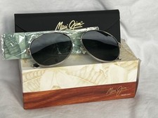 Maui Jim Opihi Women's Sunglasses Silver Frame/Neutral Gray Polarized