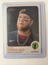2022 Topps Heritage Alex Verdugo #81 French Text /73 SP