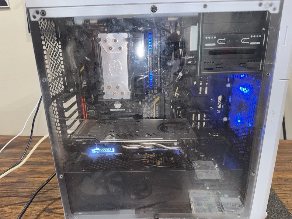 L@@K Custom Gaming PC Intel i5 7600 3.8Ghz Asus Mark Z270 MSI 1070 TI Titanium - Image 4 of 4