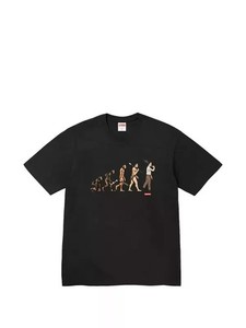 Mサイズ Supreme Evolution Tee Black Supreme Evolution T-shirt