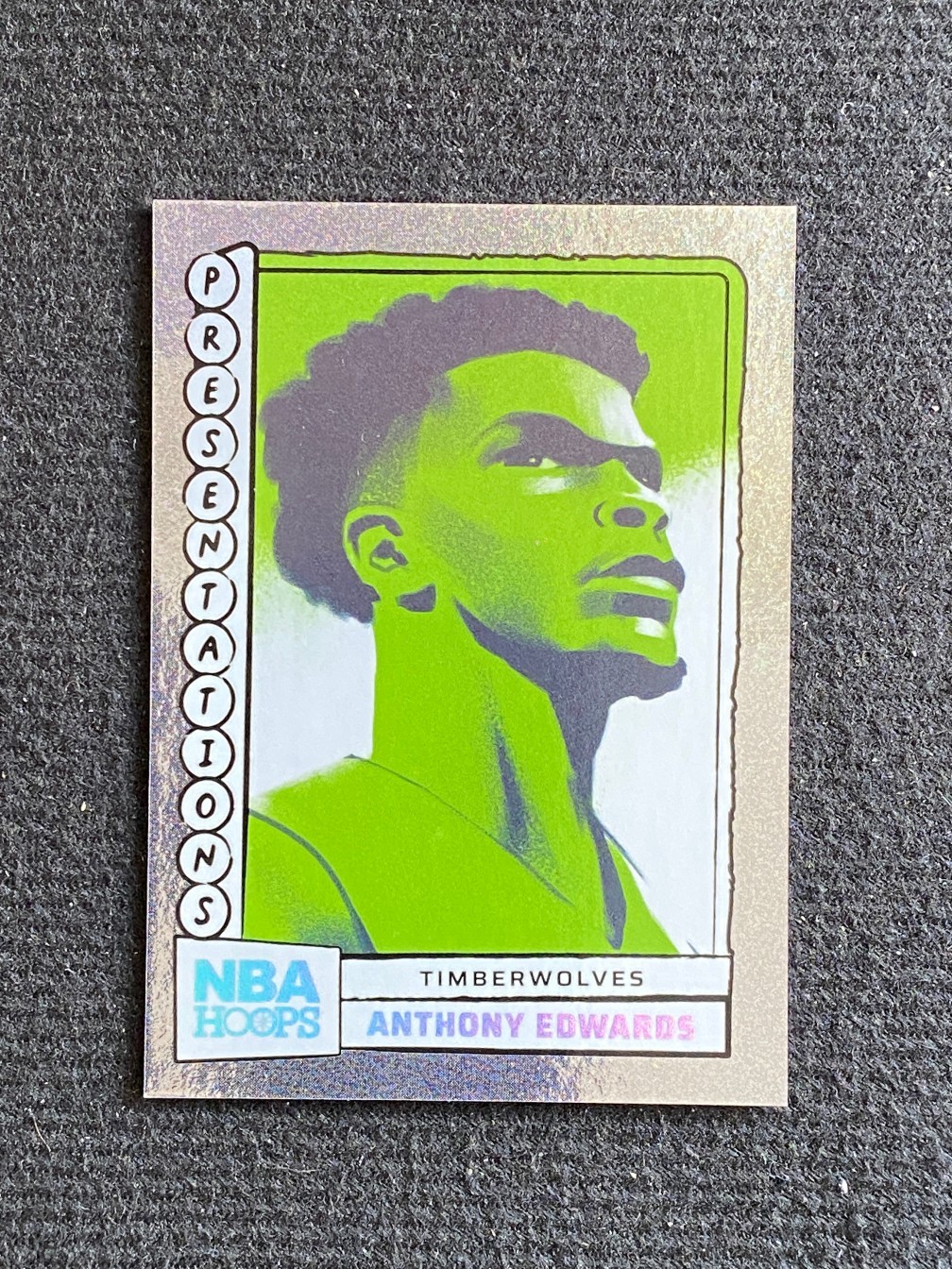 Anthony Edwards 2024-25 Panini NBA Hoops Presentations SSP #7