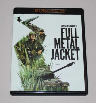 Full Metal Jacket (1987) 4K Ultra HD Blu-ray, 2 Disc USA Set, Kubrick, 4k UHD!!