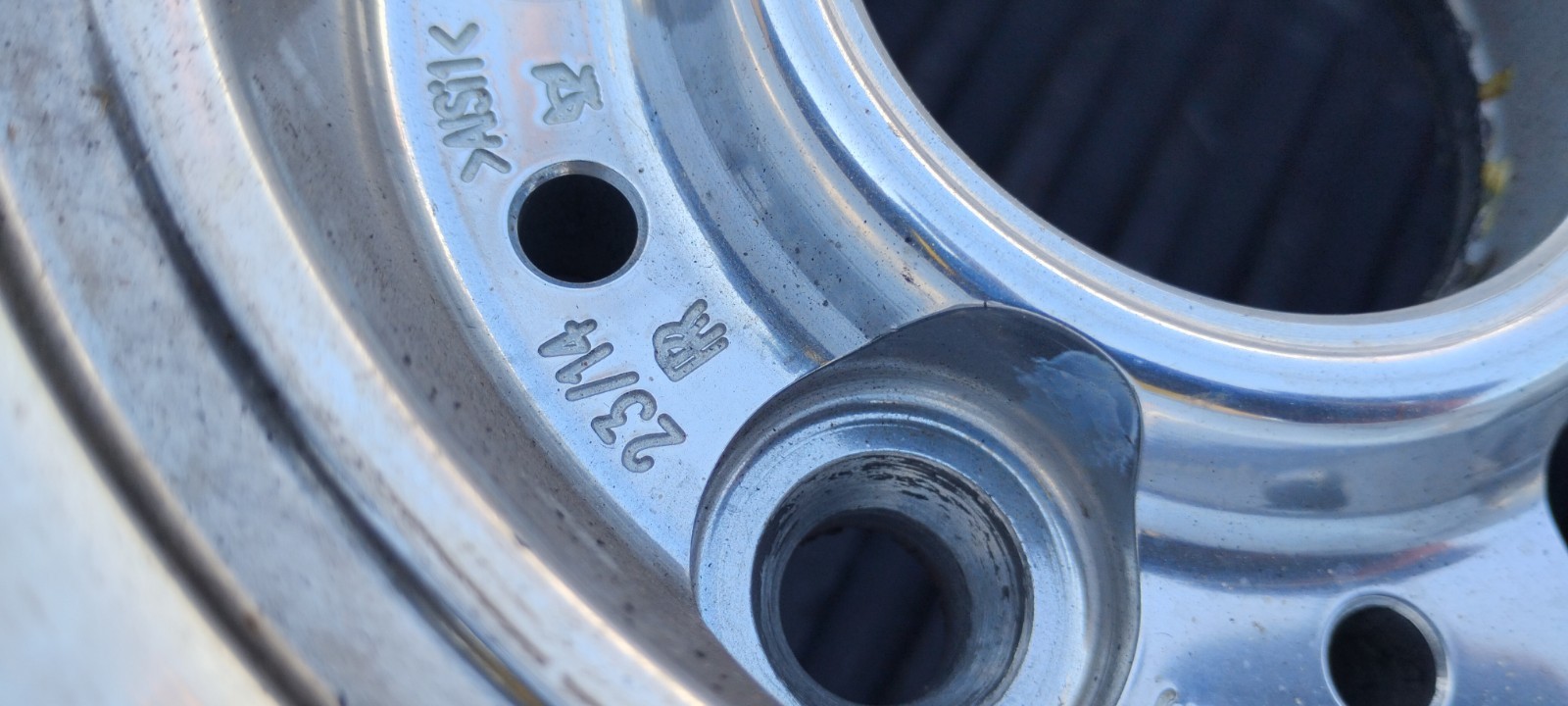 ROLLS ROYCE RIMS WITH CONTINENTAL TIRES