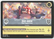 Bad Anon Villain Support Center 203/204 Shimmering Skies Disney Lorcana