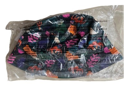 Disney The Little Mermaid Reversible Bucket Hat Ariel Sebastian Scuttle OSFM NWT