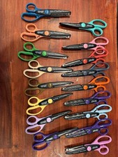 Decorative Edge Craft Scissors: Set of 17 Craft Scrapbooking fiskars Scissors