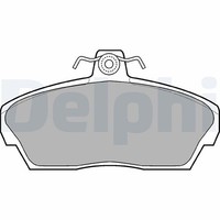 Delphi Bremsbelagsatz, Scheibenbremse Vorderachse U.A. FüR Honda, Lotus, MG