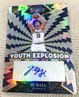 2024-25 Panini Select-PJ Hall Youth Explosion Prizm Auto #YE-PJH Denver Nuggets