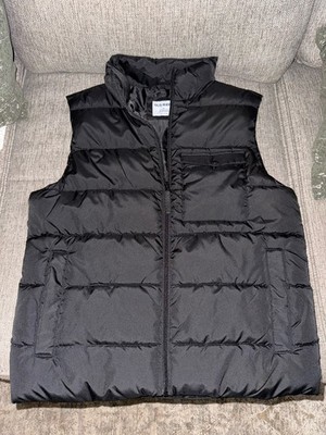 Old Navy Puffer Full Zip Winter Down Vest with Pockets Men s Size Medium