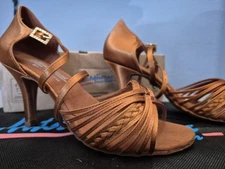 NEW International Dance Shoes Demani, Women's Latin Heels, Size 9.5-10 US, 3" H