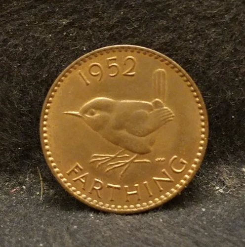 1952 George VI Farthing — photo from another recent sale