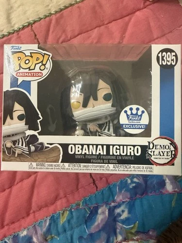 Funko Pop! Obanai Iguro Demon Slayer Animation Figure #1395. Funko Exclusive