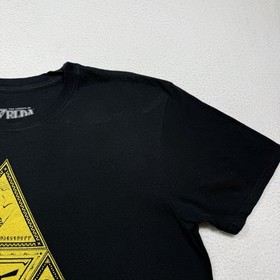 The Legend Of Zelda Shirt Men's L Nintendo NES Video Game Tee Adult Mens Black T