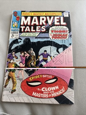 Marvel Tales #17 1968 Spider-Man Battles The Clown and His Masters of Menace