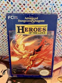Advanced Dungeons & Dragons: Heroes of the Lance Nes Cib